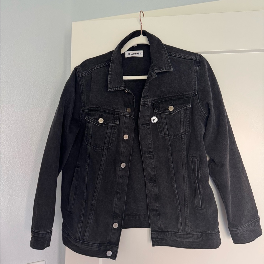 DL1961 Black Denim Jacket